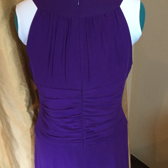 SOLD Beautiful HOBBS cocktail dress - purple - Picture 5 of 6